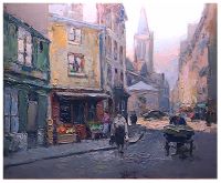  Rue Vers L'Eglise Saint Severin, 1930